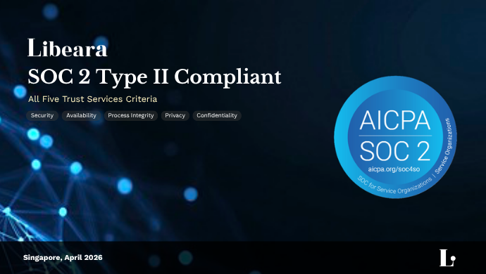 Libeara achieves SOC 2 Type II Compliance